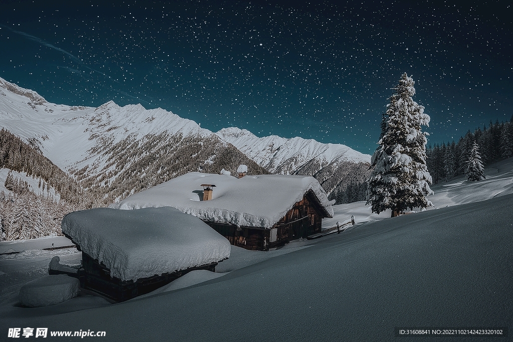 雪山风景 