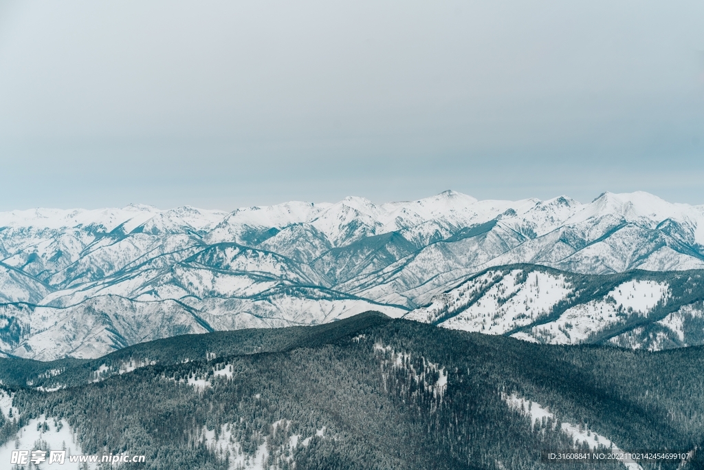 雪山风景 