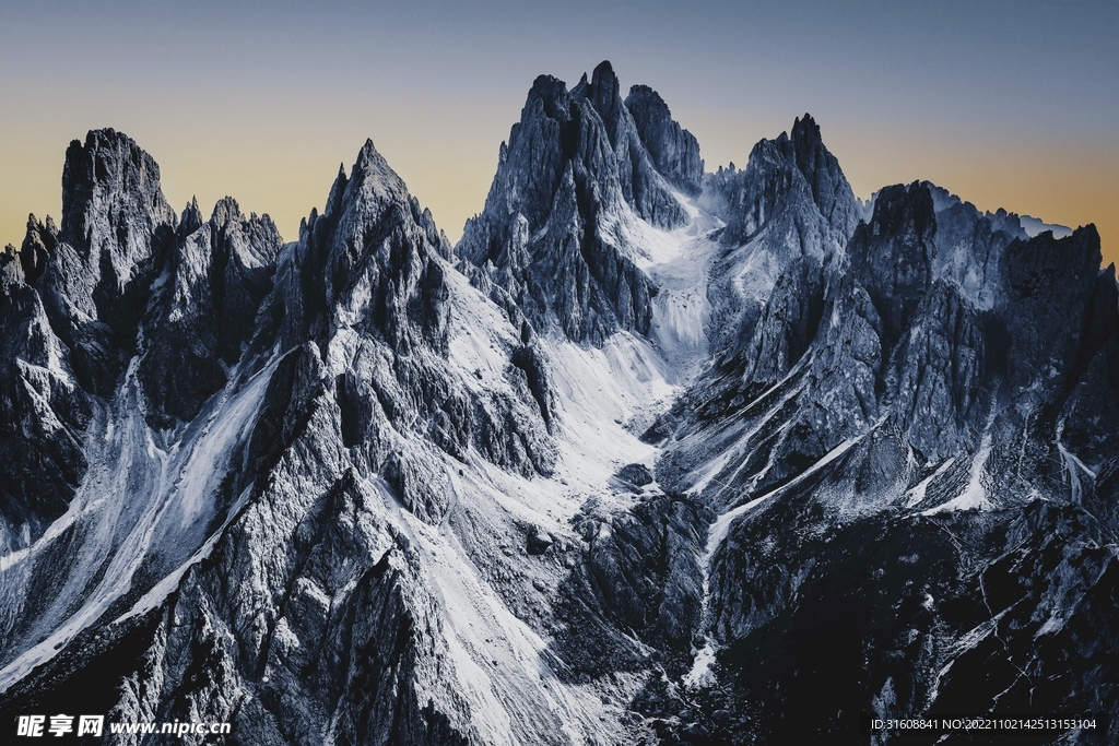 雪山风景 