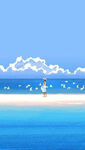 海边女孩