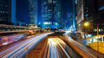 夜晚道路