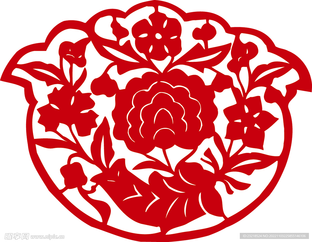 矢量花纹