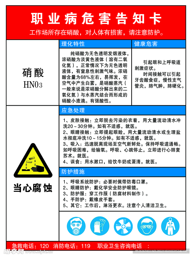 风险告知卡