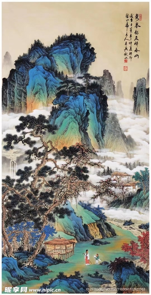 携琴访友反醉春山