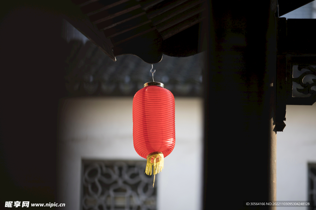 复古红色灯笼