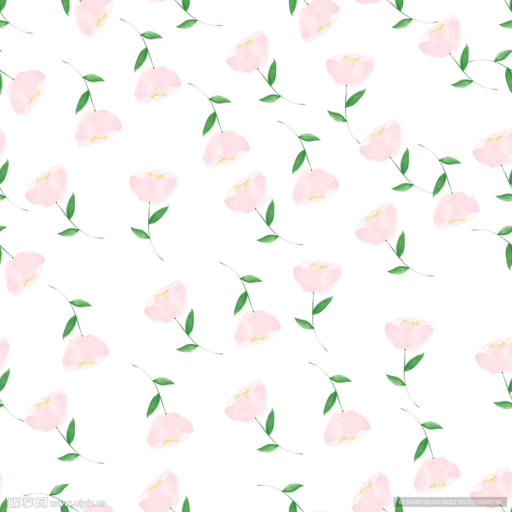 手绘花卉