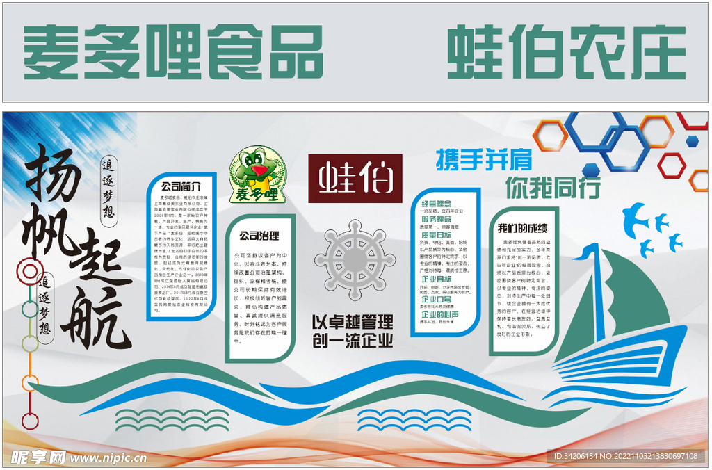 公司简介 文化墙
