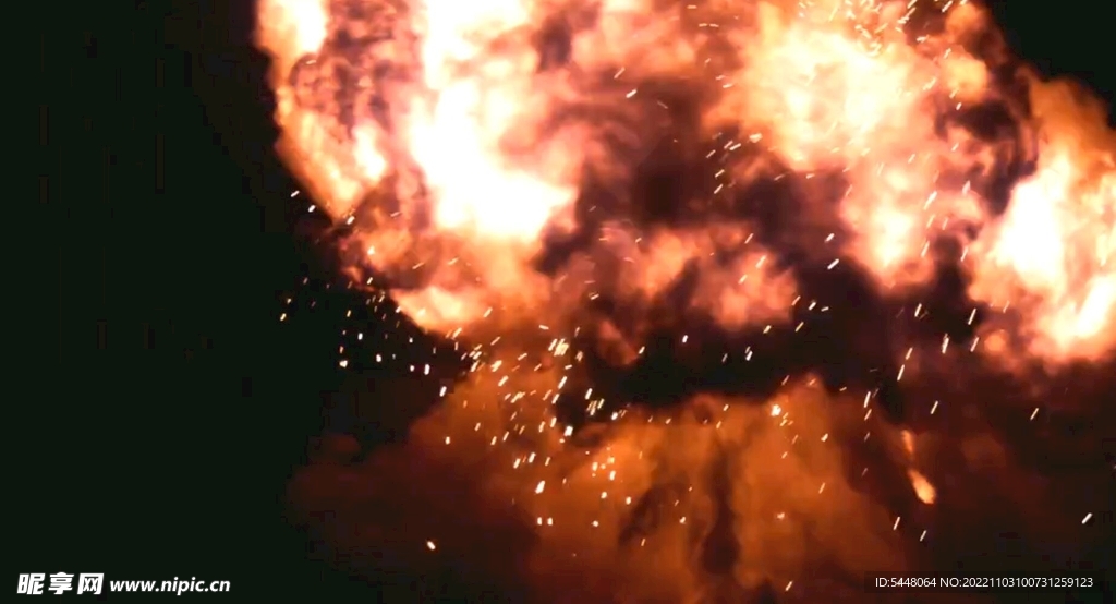 爆炸火焰