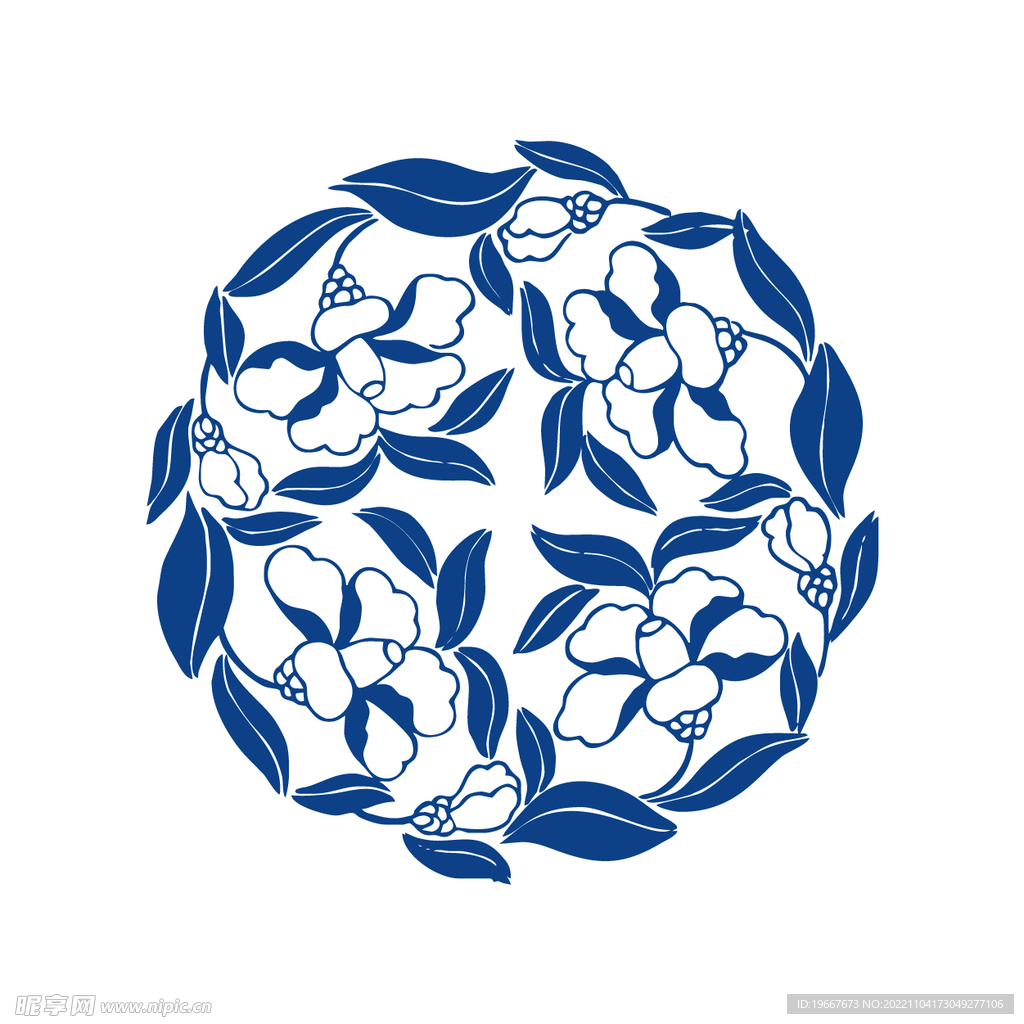 青花纹样