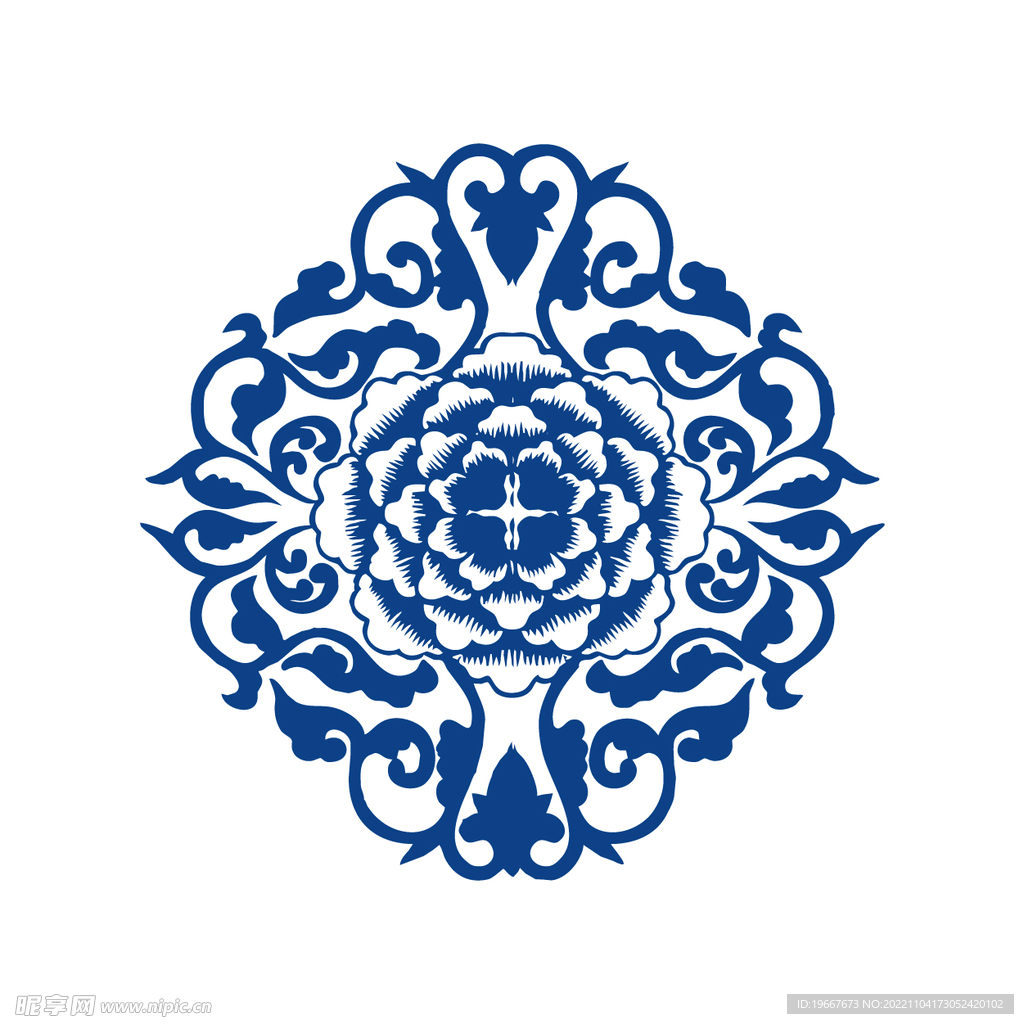 青花纹样