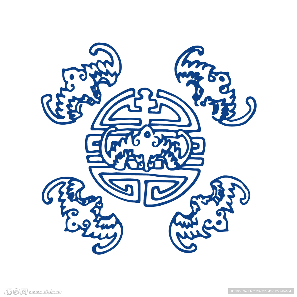 青花纹样