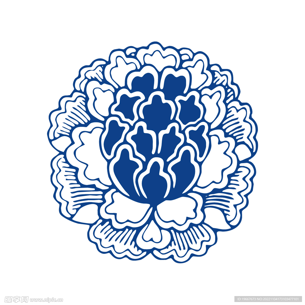 青花纹样