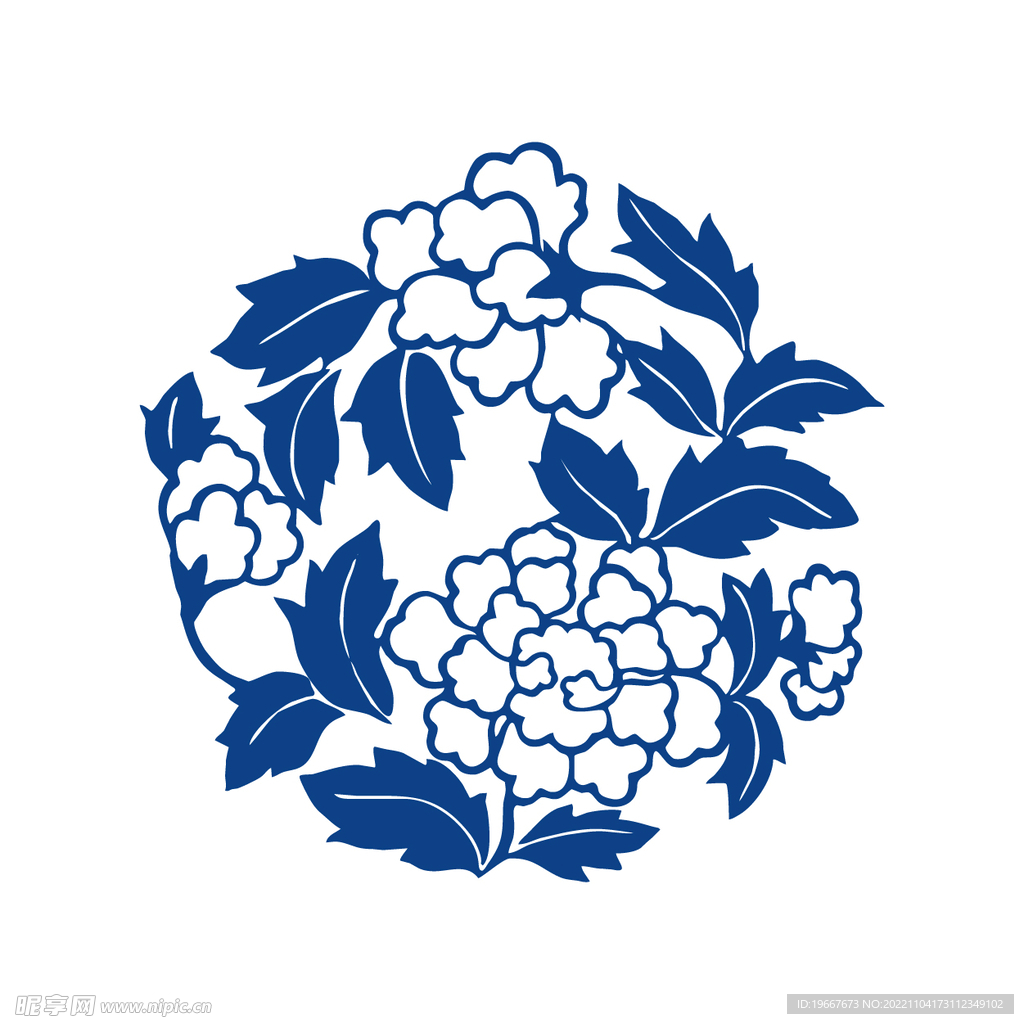 青花纹样