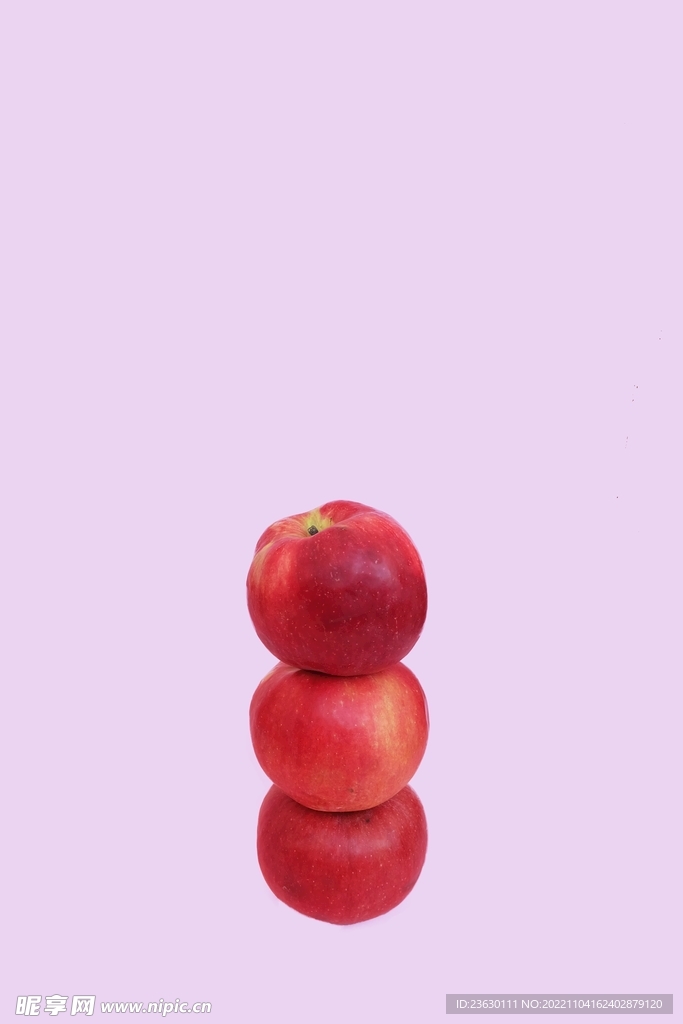 一排苹果