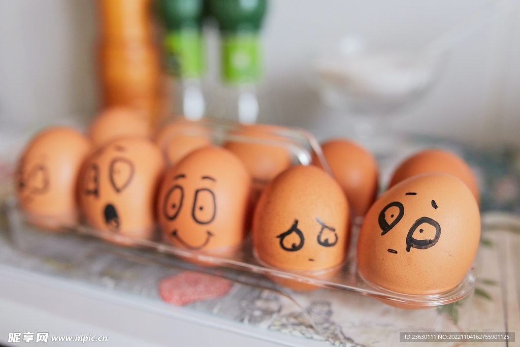 表情鸡蛋