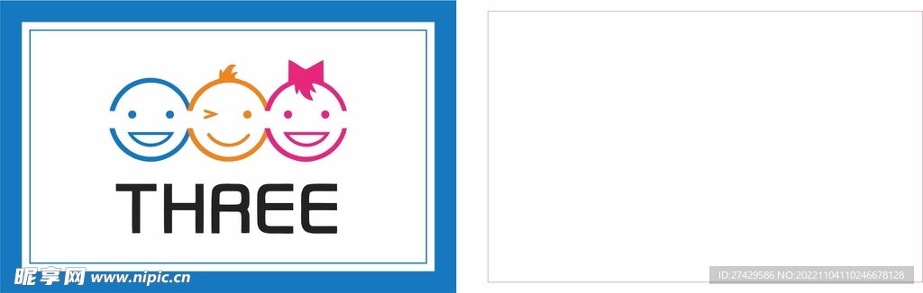 卡通LOGO标签