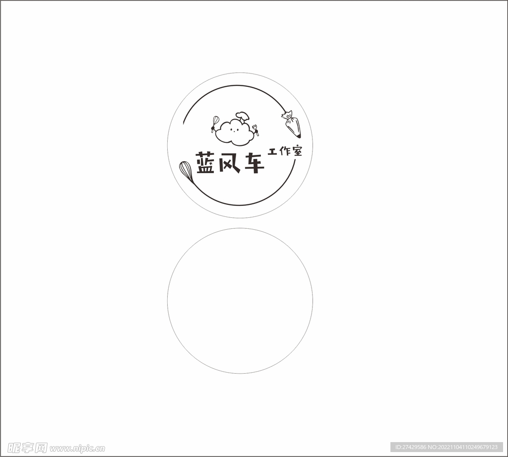 面包食品标签