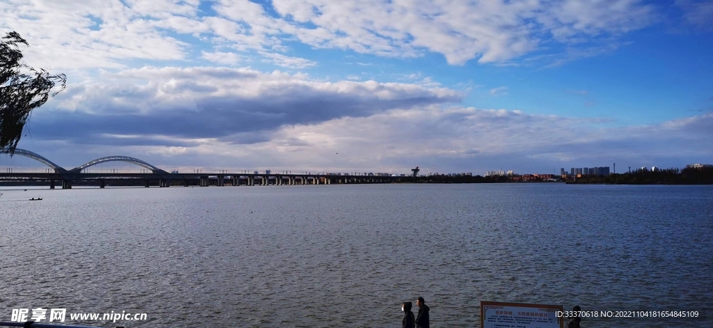 松花江畔晚景原图2