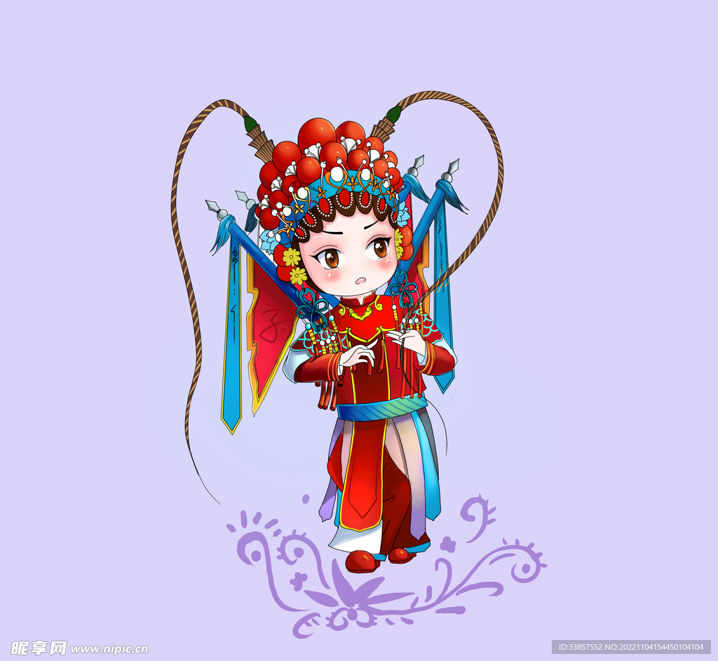 传统文化插画         