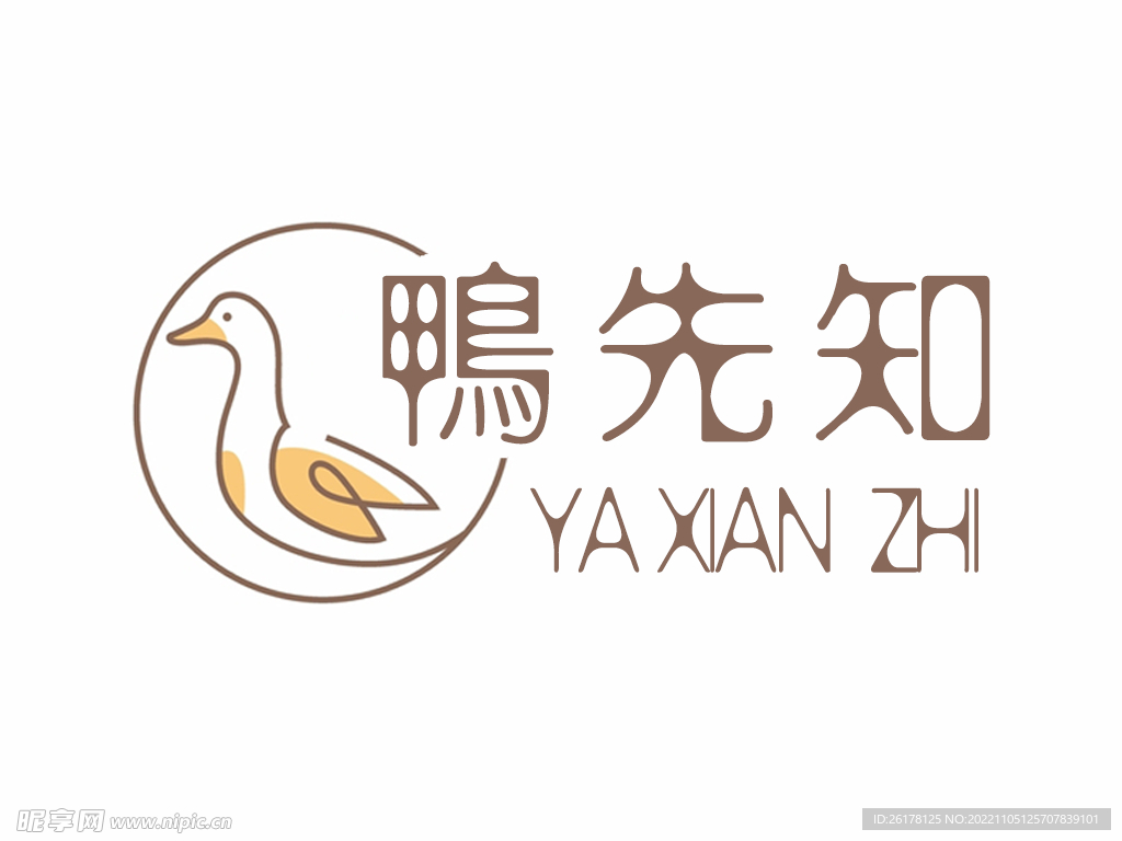 鸭 logo