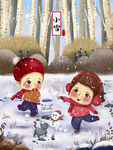 小雪海报