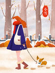 小雪海报