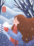 小雪海报