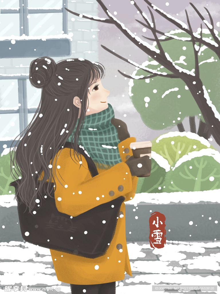 小雪海报