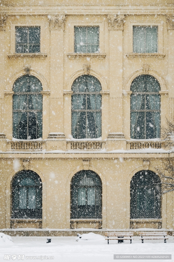 雪景             