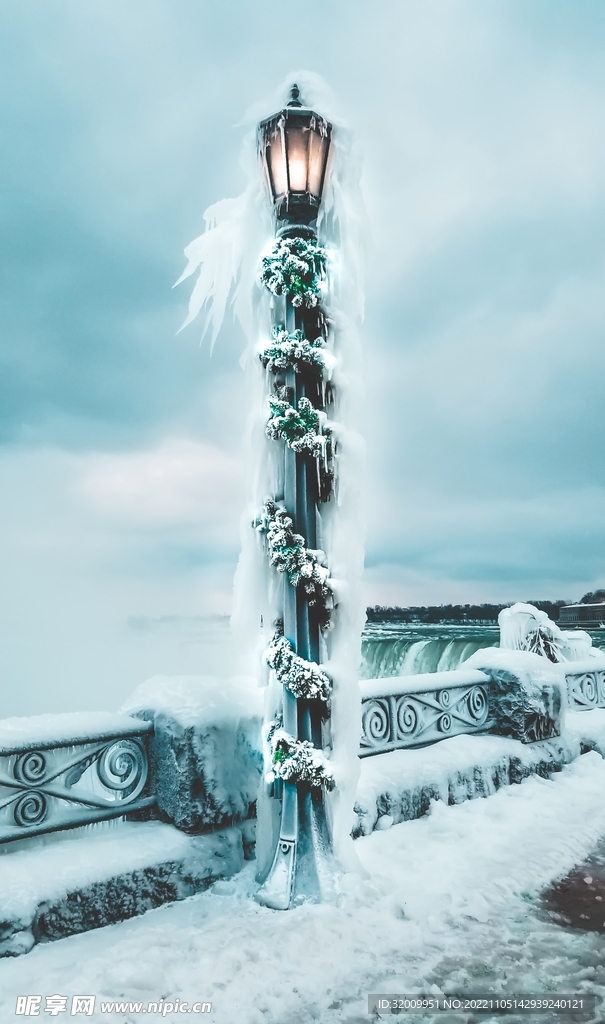 雪景             