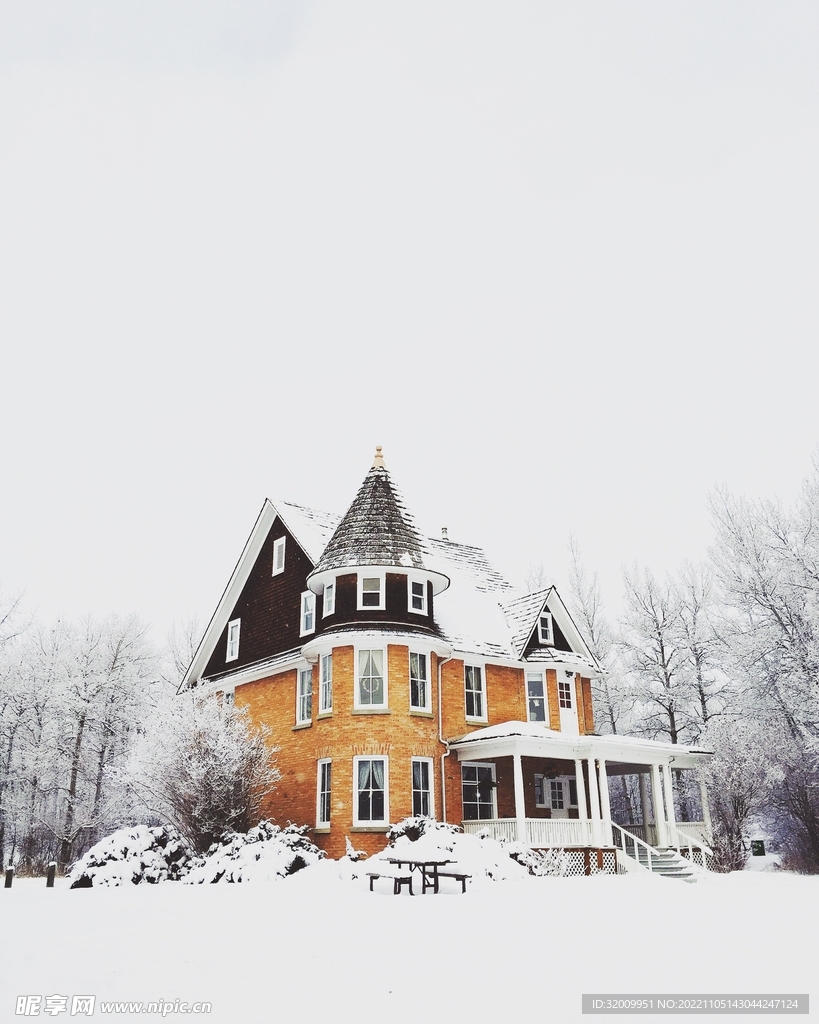雪景             