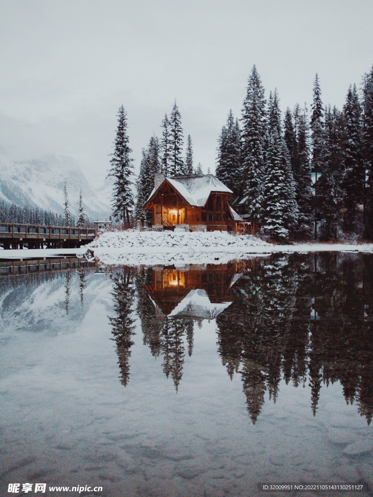 雪景             