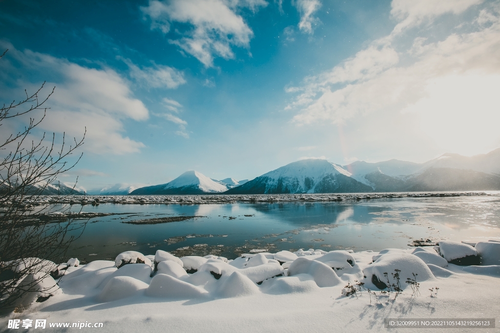 雪景             