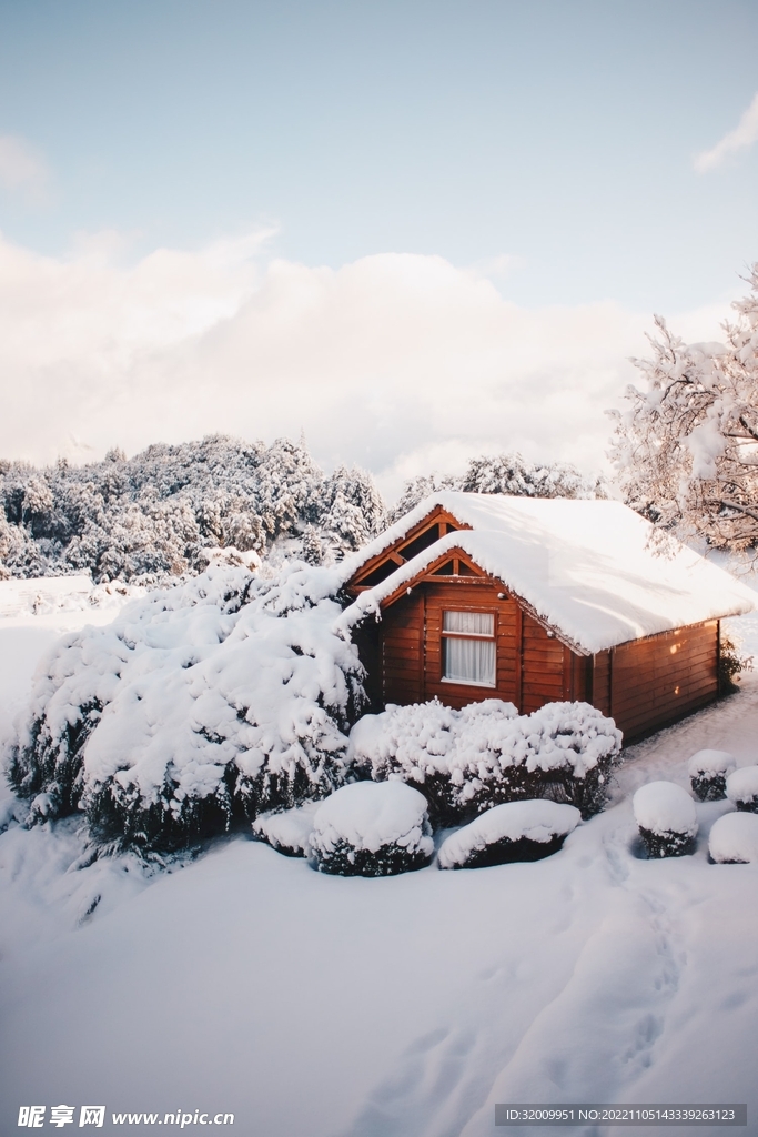 雪景             