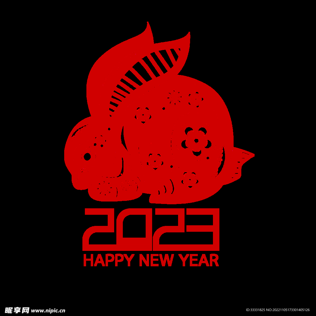 2023兔年新年素材