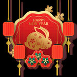 2023兔年新年素材
