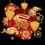 2023兔年新年素材
