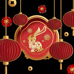 2023兔年新年素材