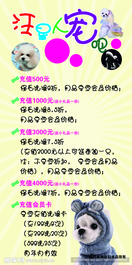 宠物展板