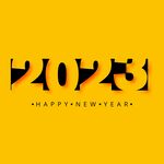 2023新年快乐海报矢量素材