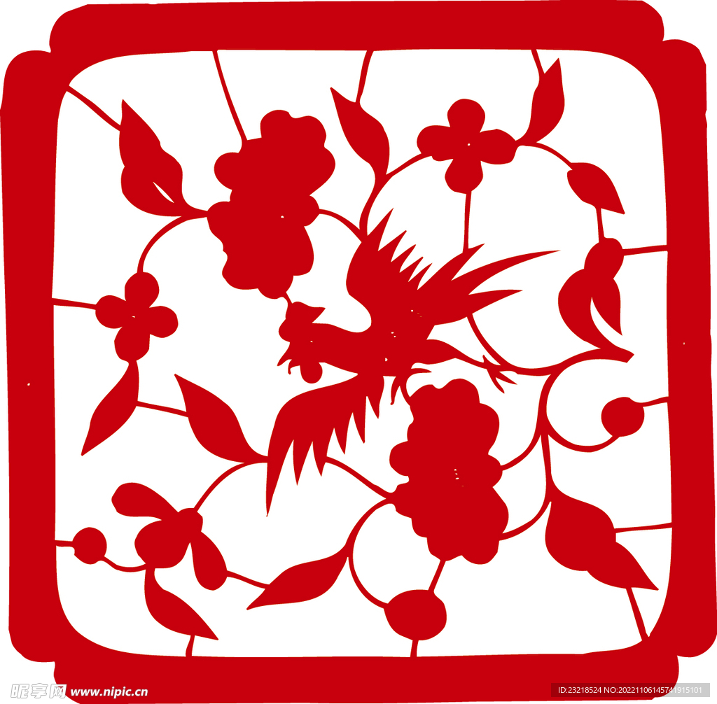 矢量花纹
