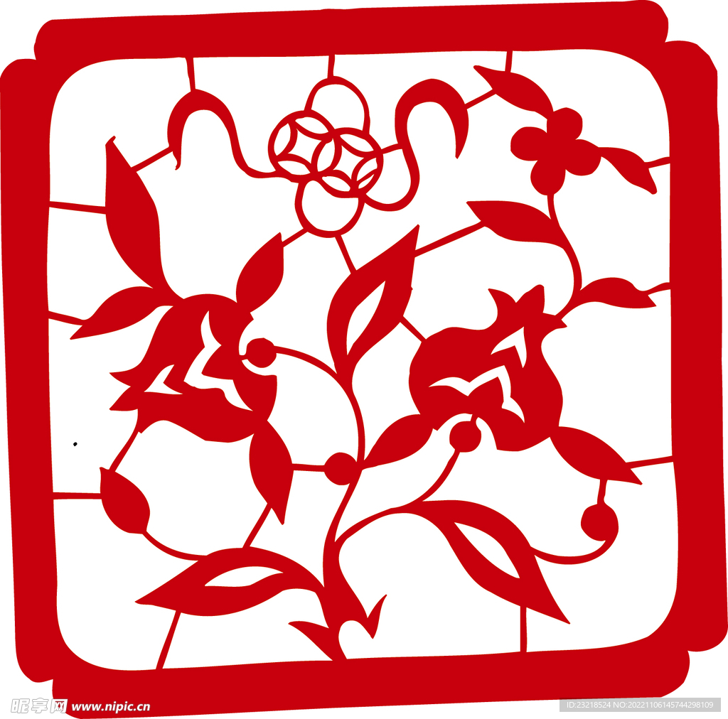 矢量花纹
