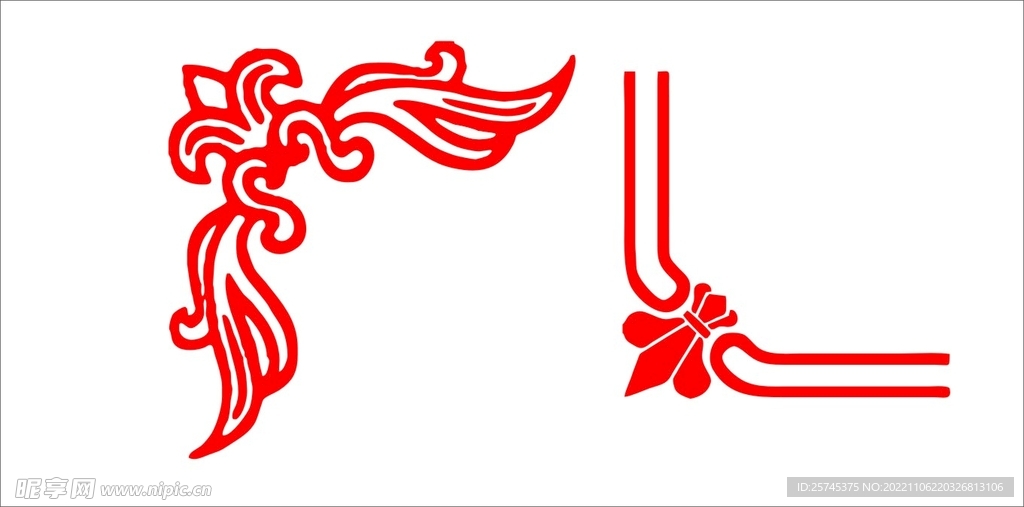 花纹边框