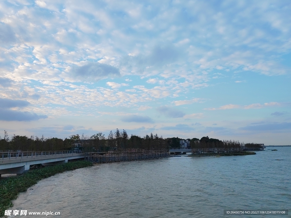 跨湖大桥风景