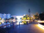 大渠荡城市夜景
