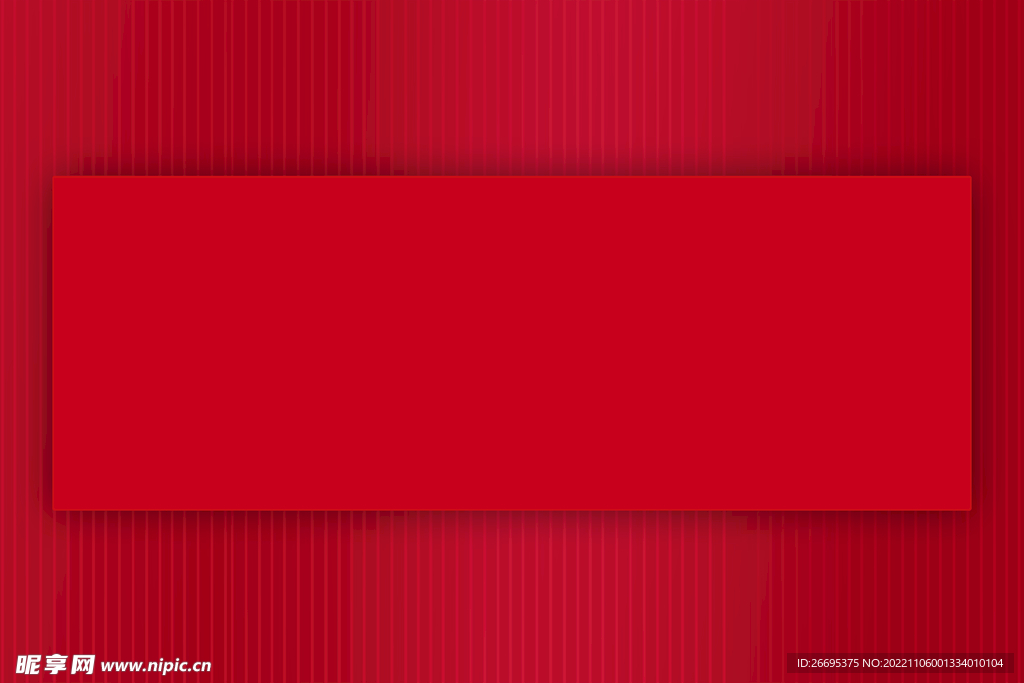 红色背景