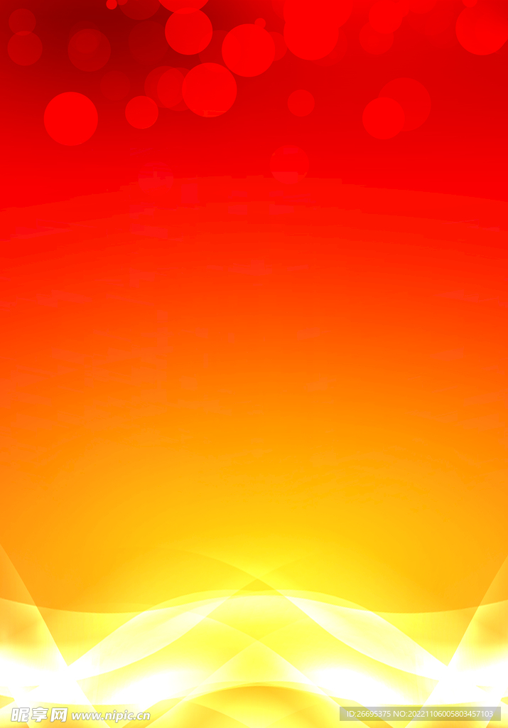 红色背景