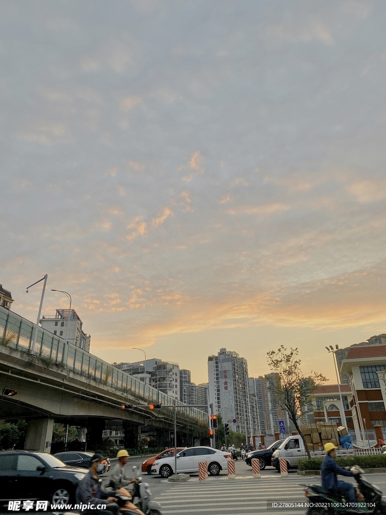 下班路上风景