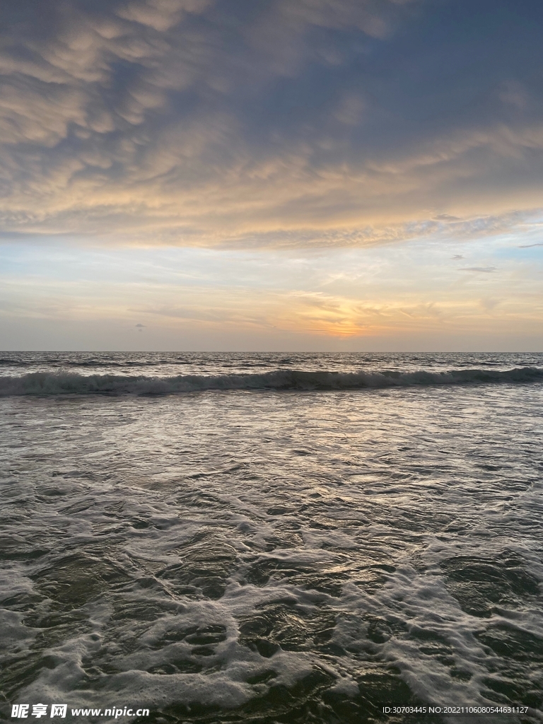 海水的水花