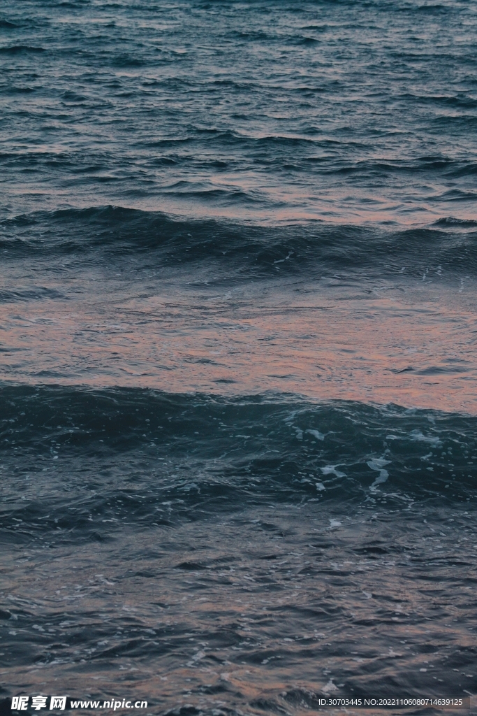 蓝色海浪